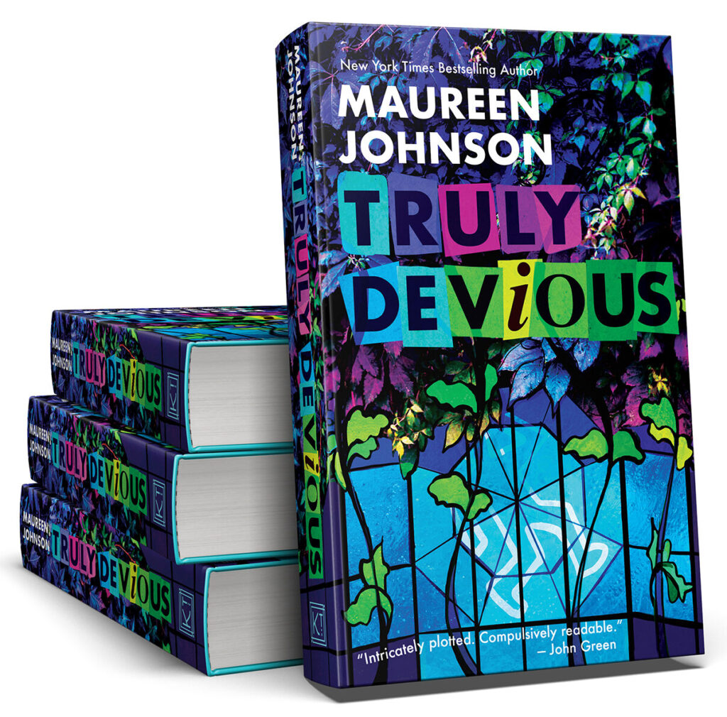 truly devious book mockup wide truly devious book mockup wide